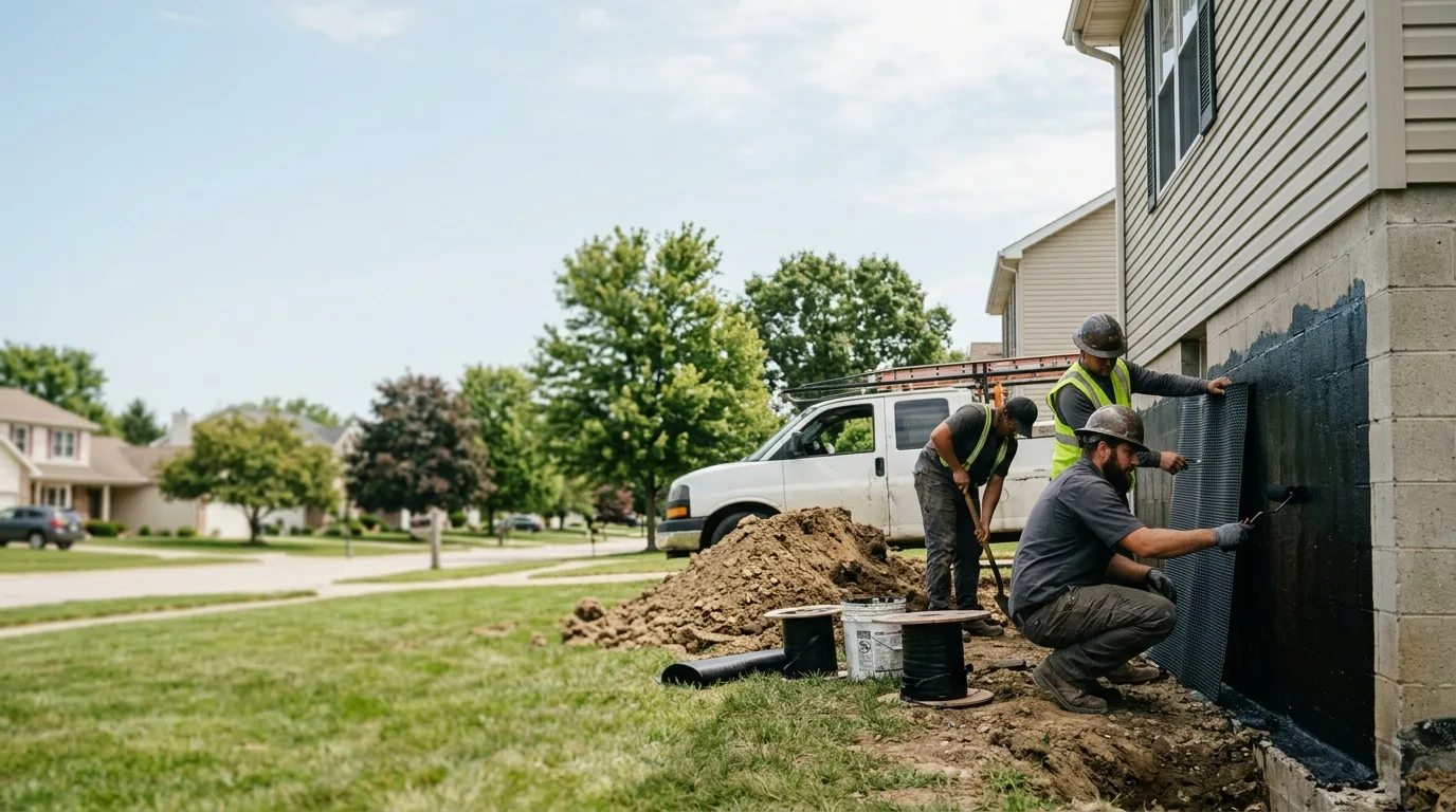 Basement Waterproofing in English, IN near me